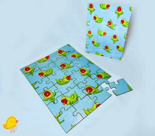 Busy Parrot Puzzle
